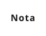 Nota